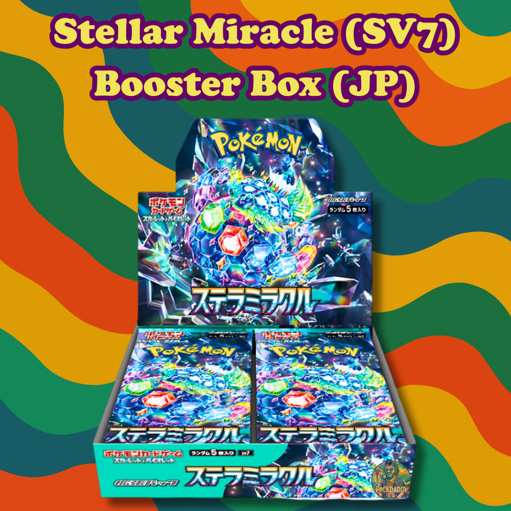 Stellar Miracle (SV7) Japanese Pokémon Booster Box - Sealed