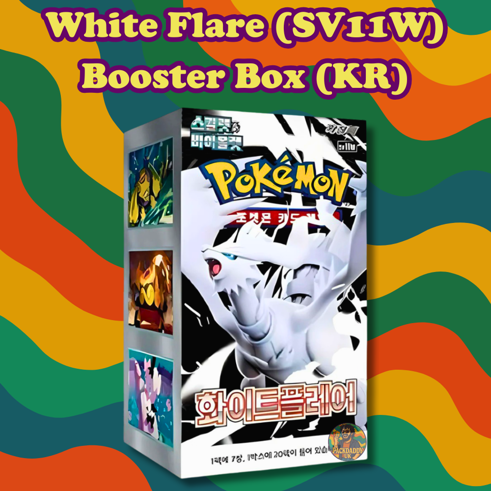 White Flare (SV11W) Korean Pokémon Booster Box - Sealed