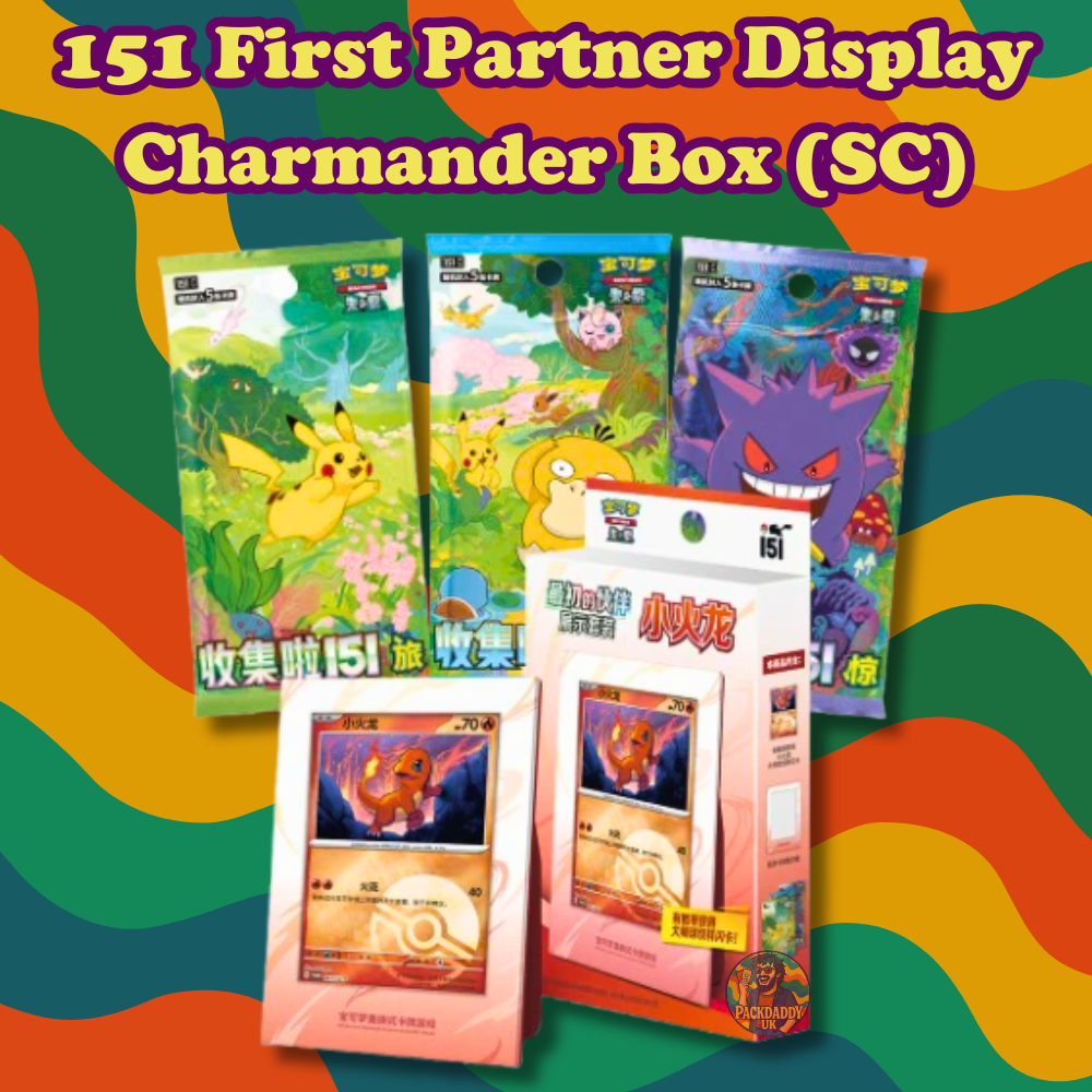 151 First Partner Display Set - Charmander (Simplified Chinese Pokémon)