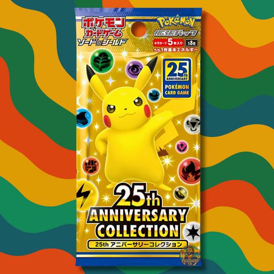 25th Anniversary Collection (S8A) - Japanese Booster Pack