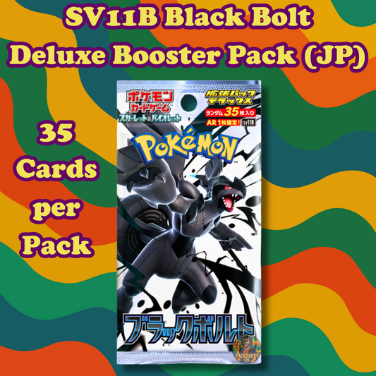 Black Bolt (SV11B) Deluxe (35 Cards) - Japanese Pokémon Booster Pack