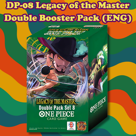 DP-08 (Legacy of the Master) (2x OP-12) - English One Piece Double Booster Pack