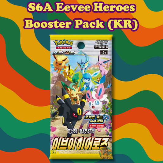 Eevee Heroes (S6A) - Korean Booster Pack