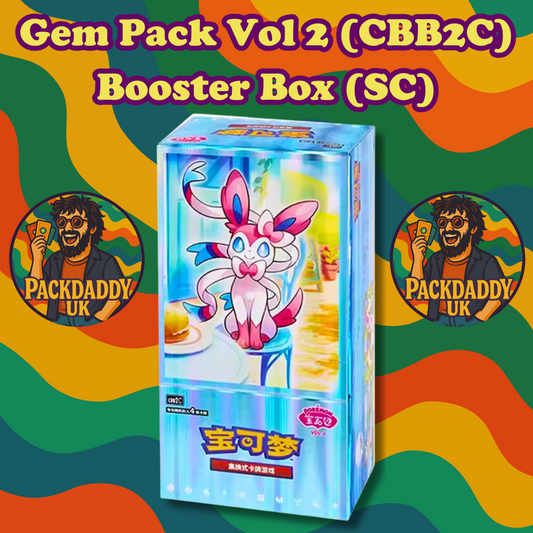 Gem Pack Vol 2 (CBB2-C) Simplified Chinese Pokémon Booster Box - Sealed