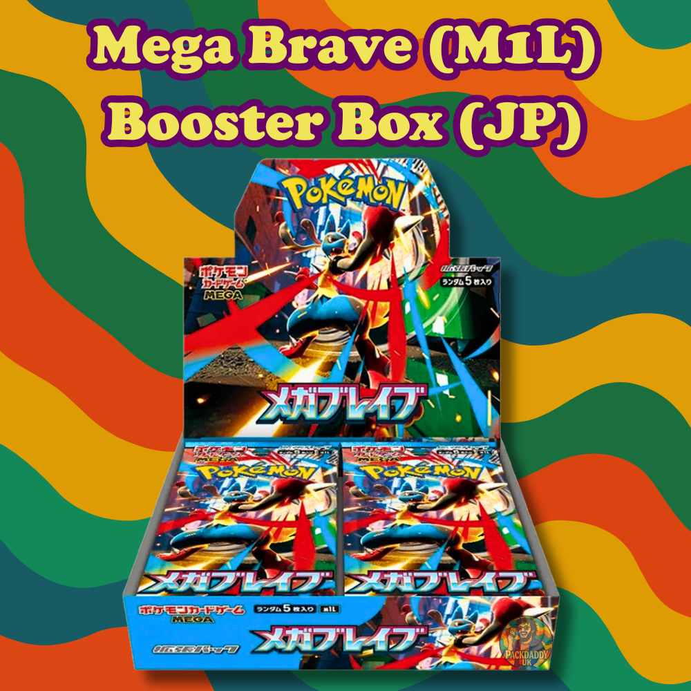 Mega Brave (M1L) Japanese Pokémon Booster Box - Sealed