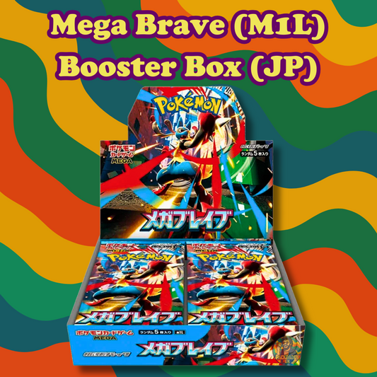 Mega Brave (M1L) Japanese Pokémon Booster Box - Sealed