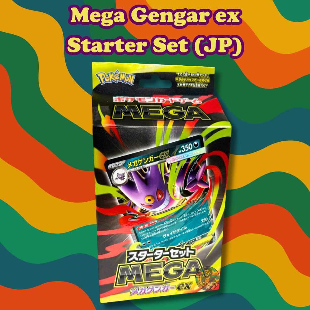 MEGA Starter Set: Mega Gengar ex (MBG) — Japanese Pokémon Deck (Sealed)