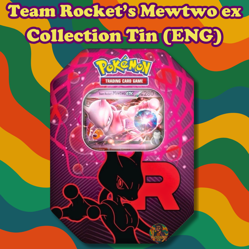 Team Rocket's Mewtwo ex - Pokémon Tin
