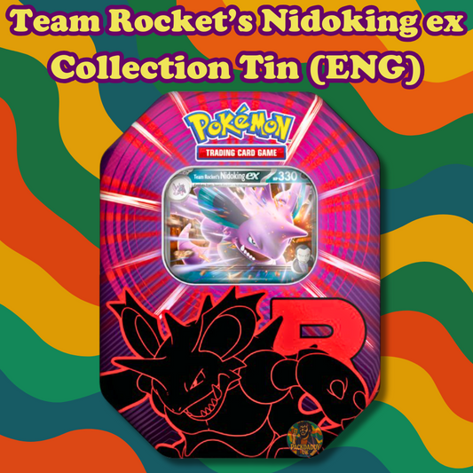 Team Rocket's Nidoking ex - Pokémon Tin