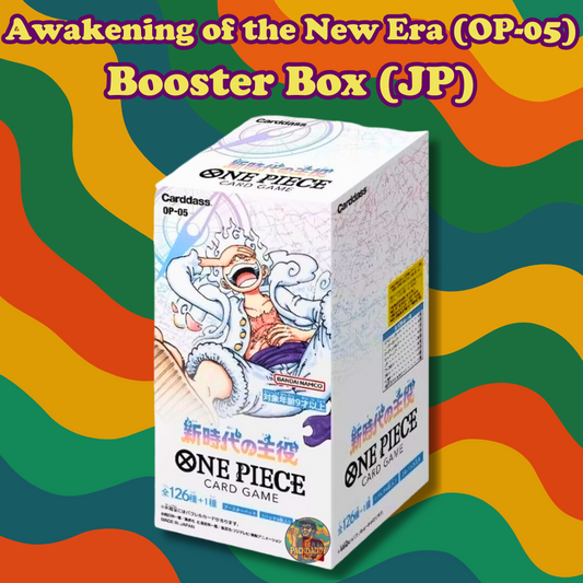 OP-05 Awakening of the New Era Japanese One Piece Booster Box – Sealed