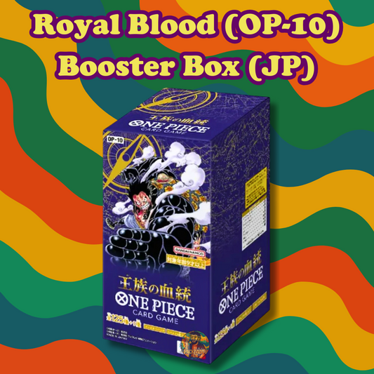 OP-10 Royal Blood Japanese One Piece Booster Box – Sealed