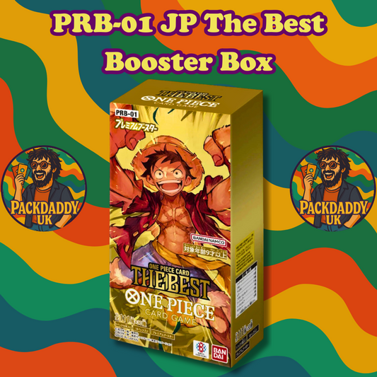 PRB-01 The Best Japanese One Piece Booster Box – Sealed
