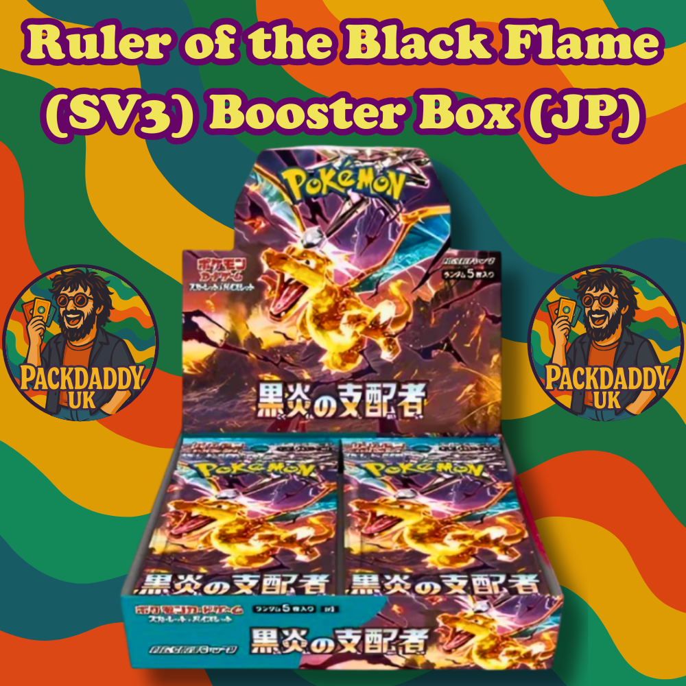 Ruler of the Black Flame (SV3) - Japanese Pokémon Booster Box - Sealed
