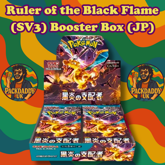 Ruler of the Black Flame (SV3) - Japanese Pokémon Booster Box - Sealed