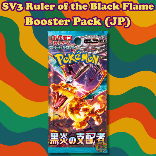 Ruler of the Black Flame (SV3) - Japanese Booster Pack