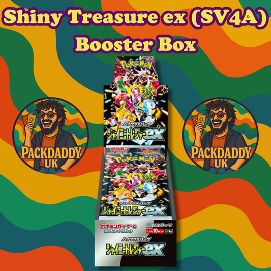 Shiny Treasure ex (SV4A) Japanese Pokémon Booster Box – Sealed