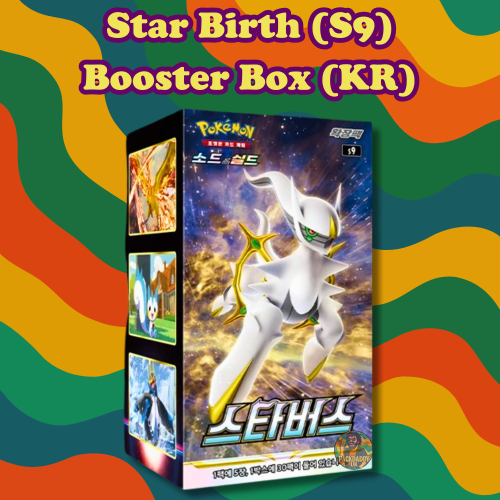 Star Birth (S9) Korean Pokémon Booster Box - Sealed