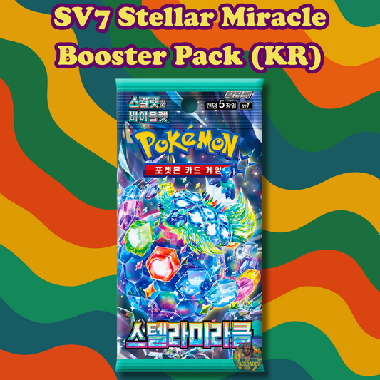 Stellar Miracle (SV7) - Korean Booster Pack