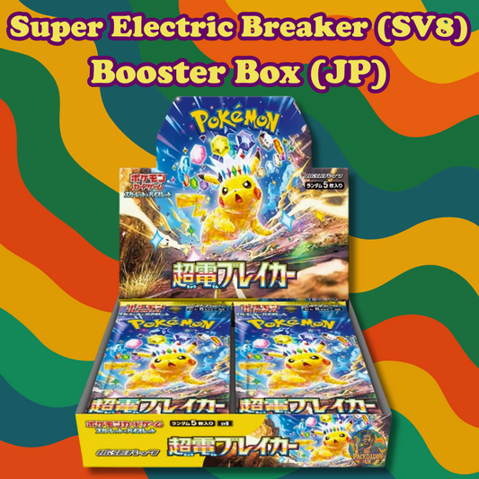 Super Electric Breaker (SV8) Japanese Pokémon Booster Box - Sealed