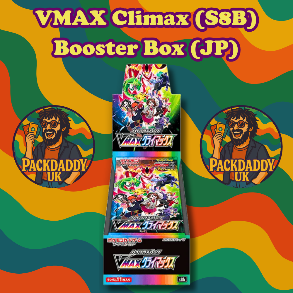 VMAX Climax (S8B) Japanese Pokémon Booster Box - Sealed