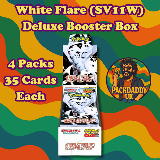 White Flare (SV11W) Deluxe Japanese Pokémon Booster Box – Sealed
