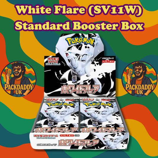 White Flare (SV11W) Standard Japanese Pokémon Booster Box – Sealed